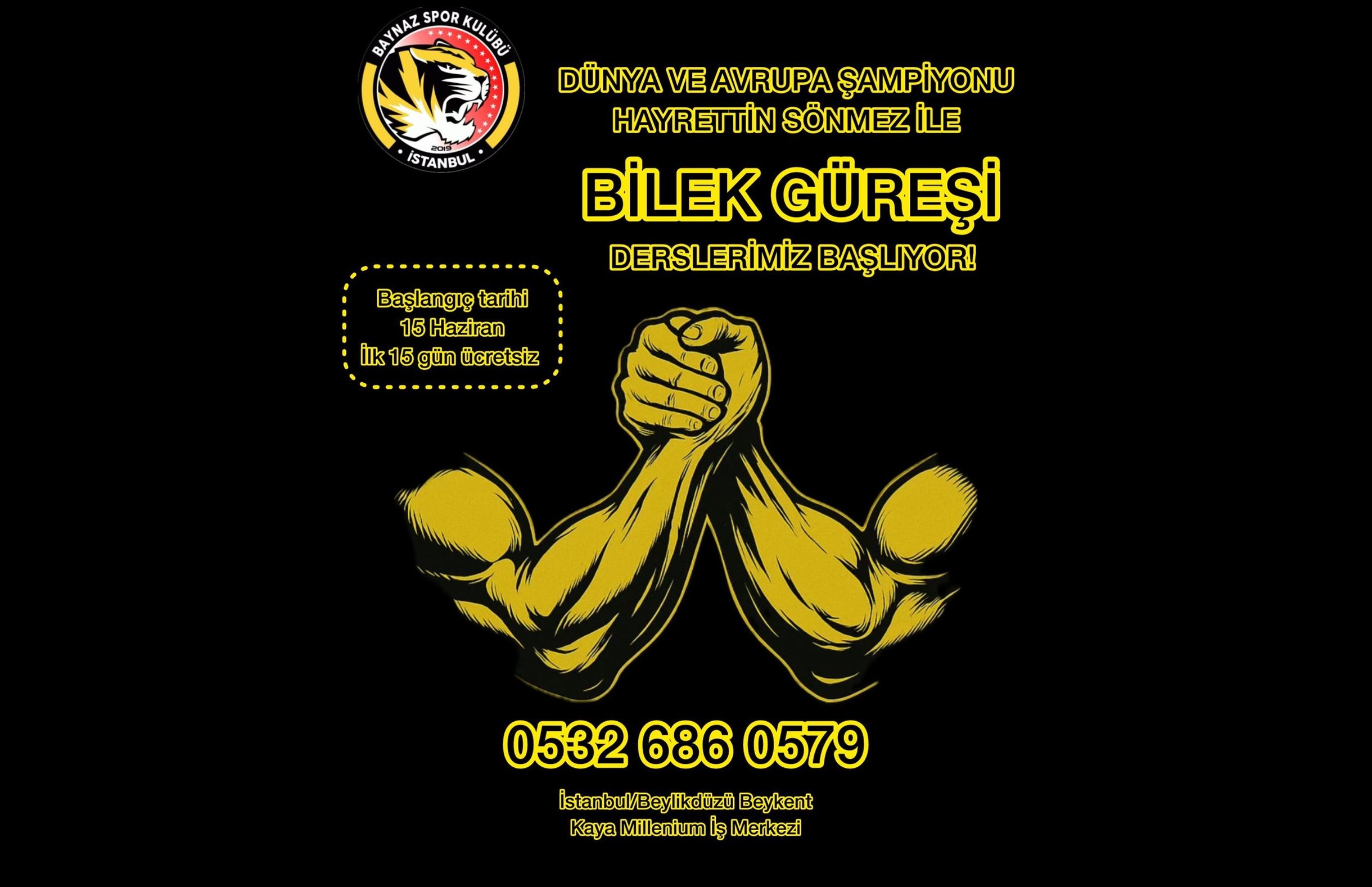 Bilek Güreşi Derslerimiz Başlıyor